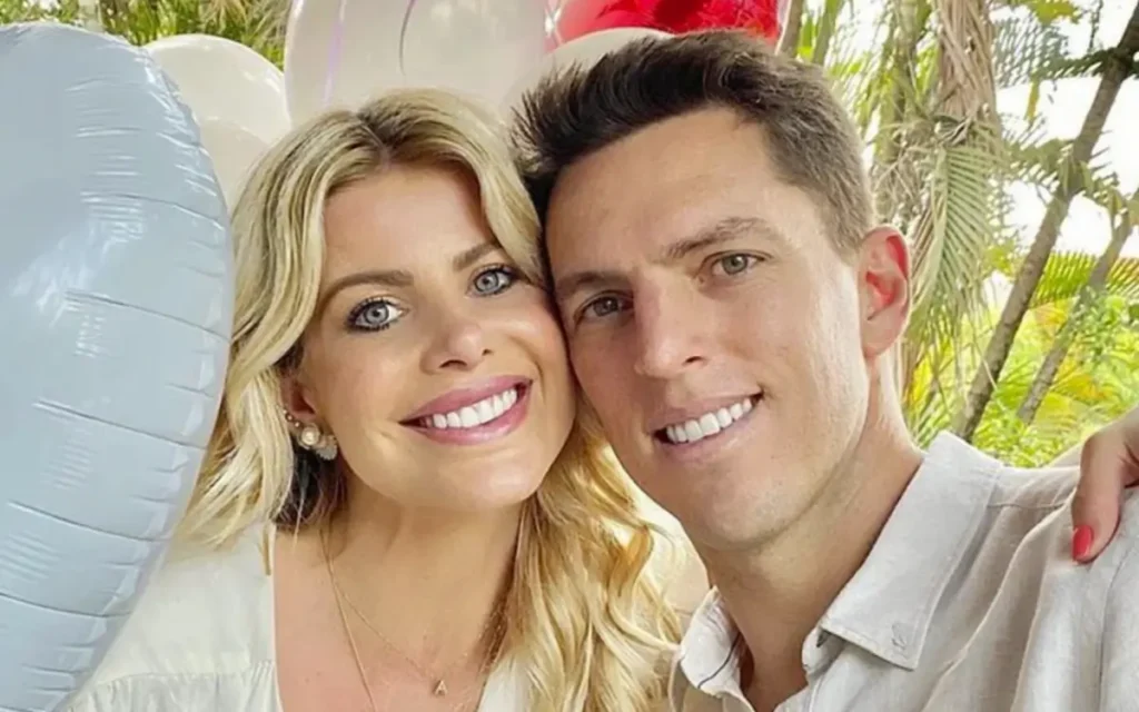 Karina Bacchi, o empresário Amaury Nunes