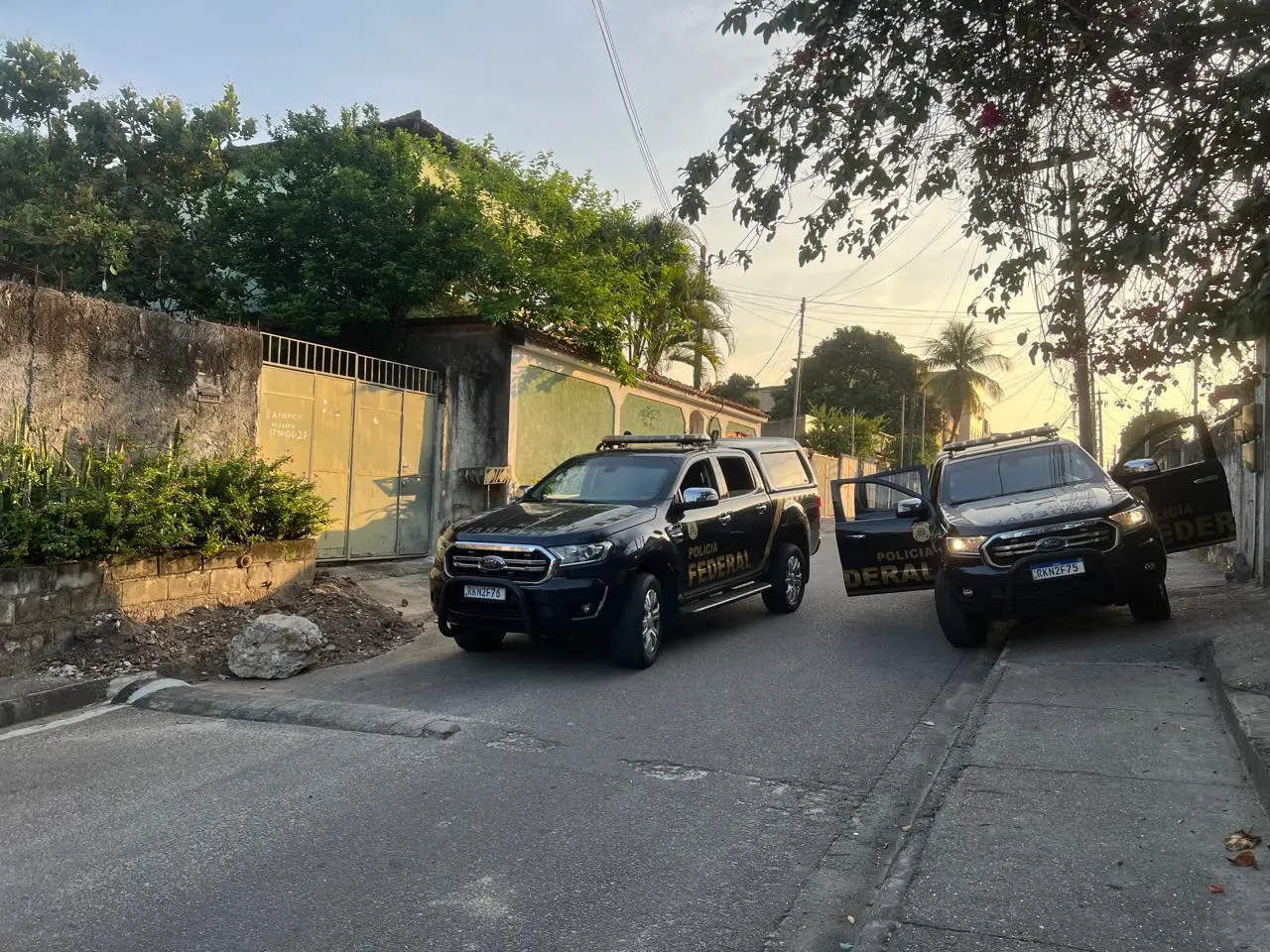 PF cumpre mandados contra quadrilha no Rio de Janeiro