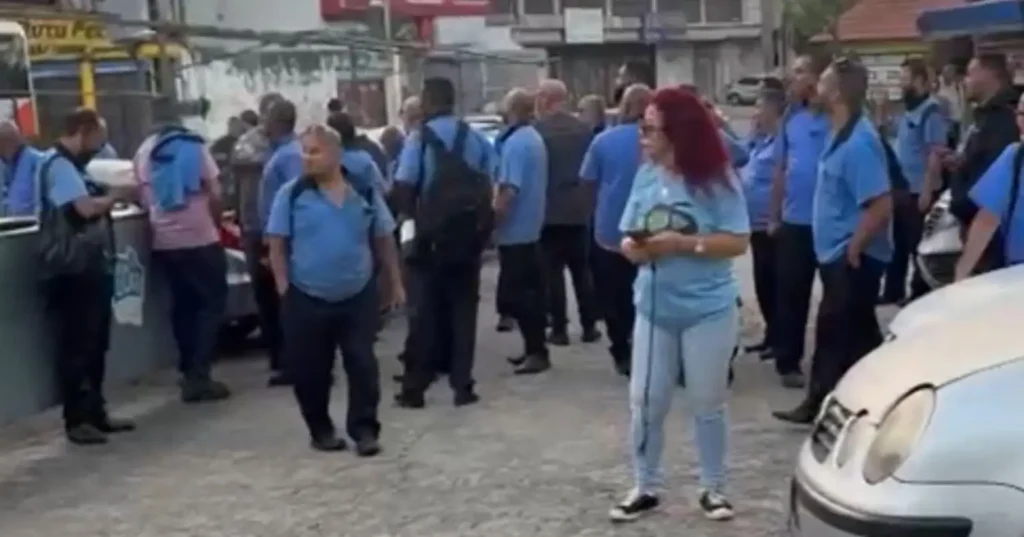 Greve de rodoviários no Rio