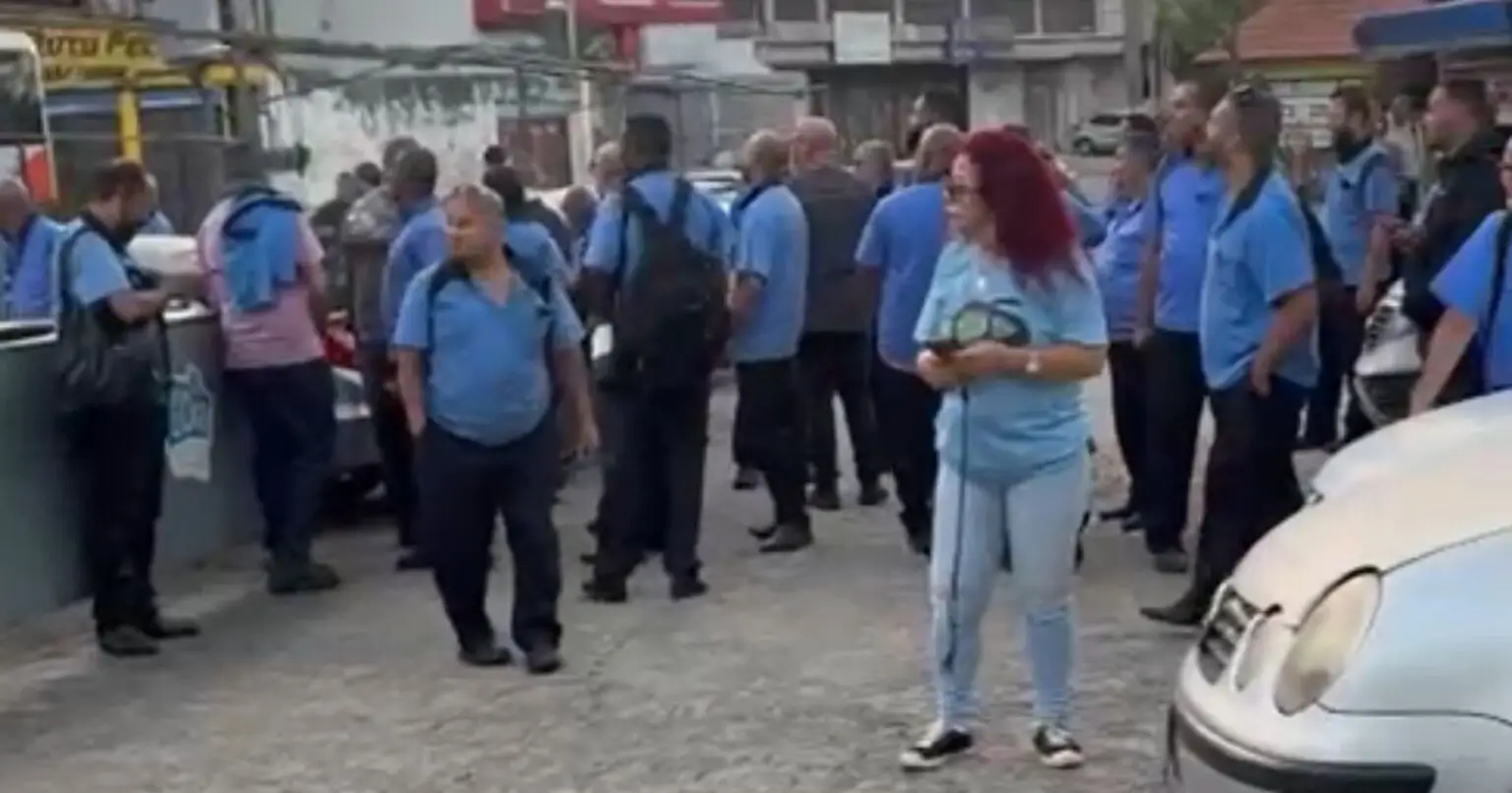 Greve de rodoviários no Rio