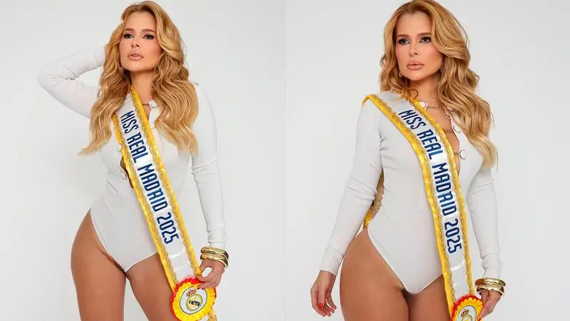 Jéssica Barbieri é coroada Miss Real Madrid