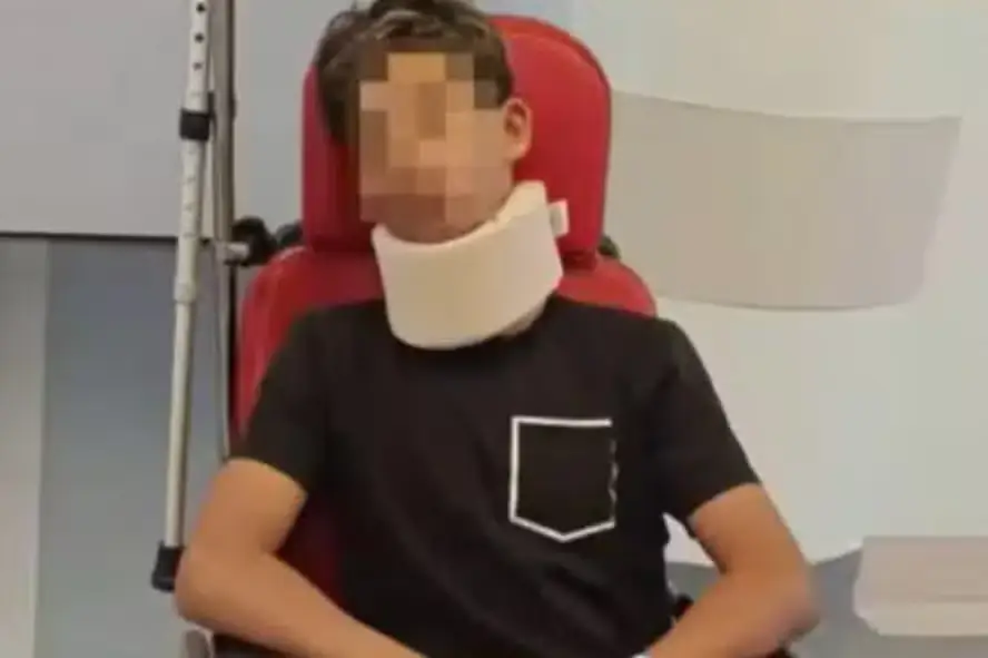 Jovem goleiro é atacado