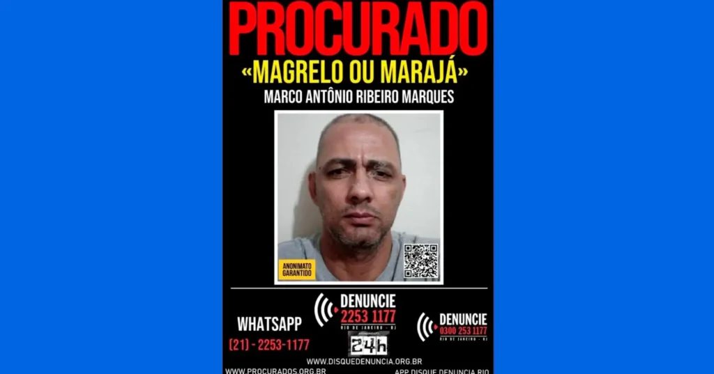 Marco Antônio Ribeiro Marques, conhecido como “Magrelo