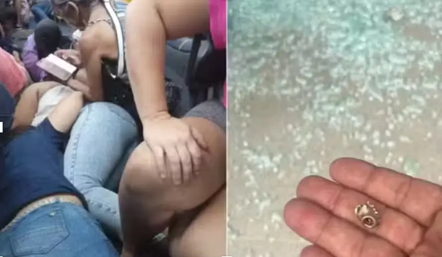 Pessoas que aguardam atendimento se jogam no chão em clínicas da família