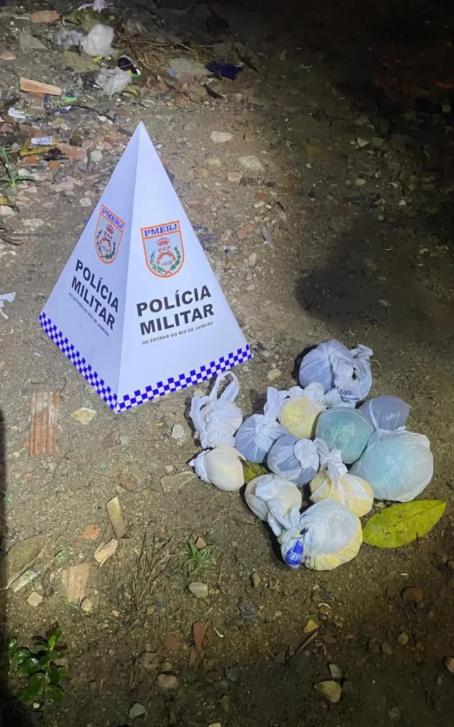 PM de Macaé apreende cocaína