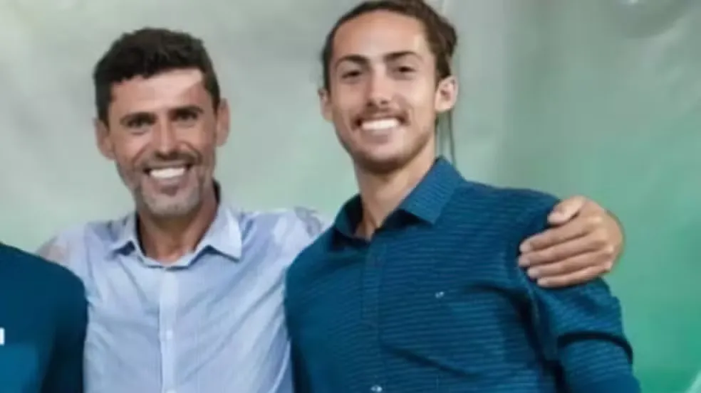 Danilo Francisco da Silva, o Danilo do Mercado, e o filho, Gabriel da Silva