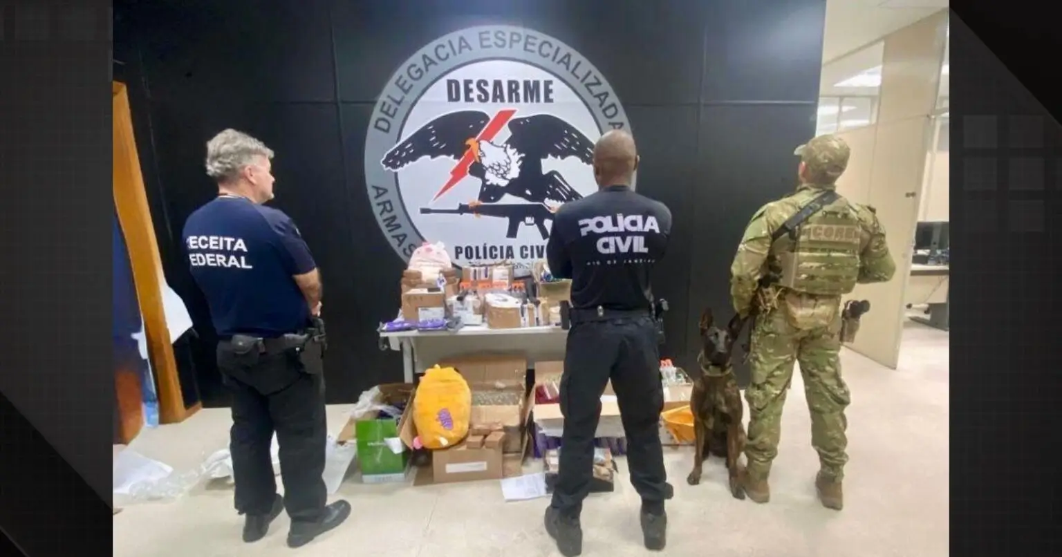 Polícia e Receita Federal apreendem mais de 50 kg de drogas no CTE Benfica