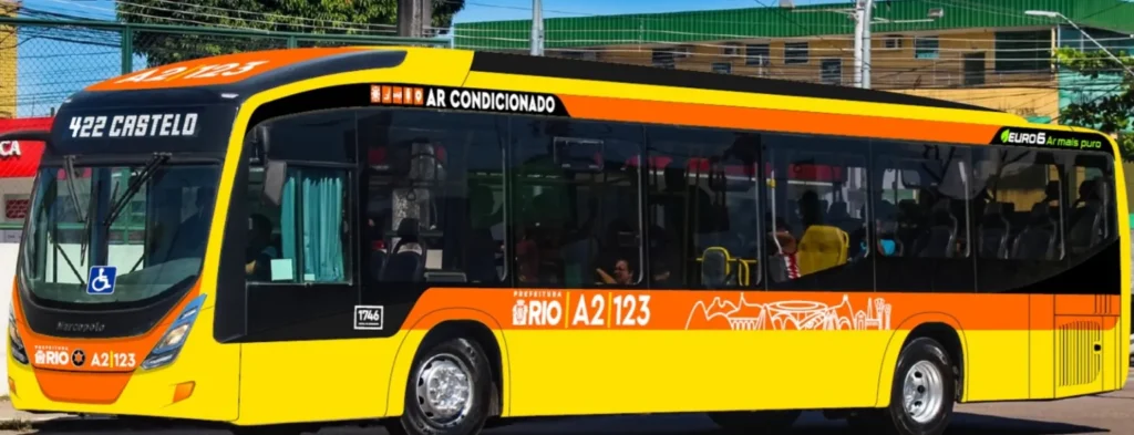 padronização visual dos ônibus municipais