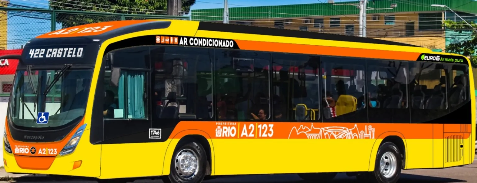 padronização visual dos ônibus municipais