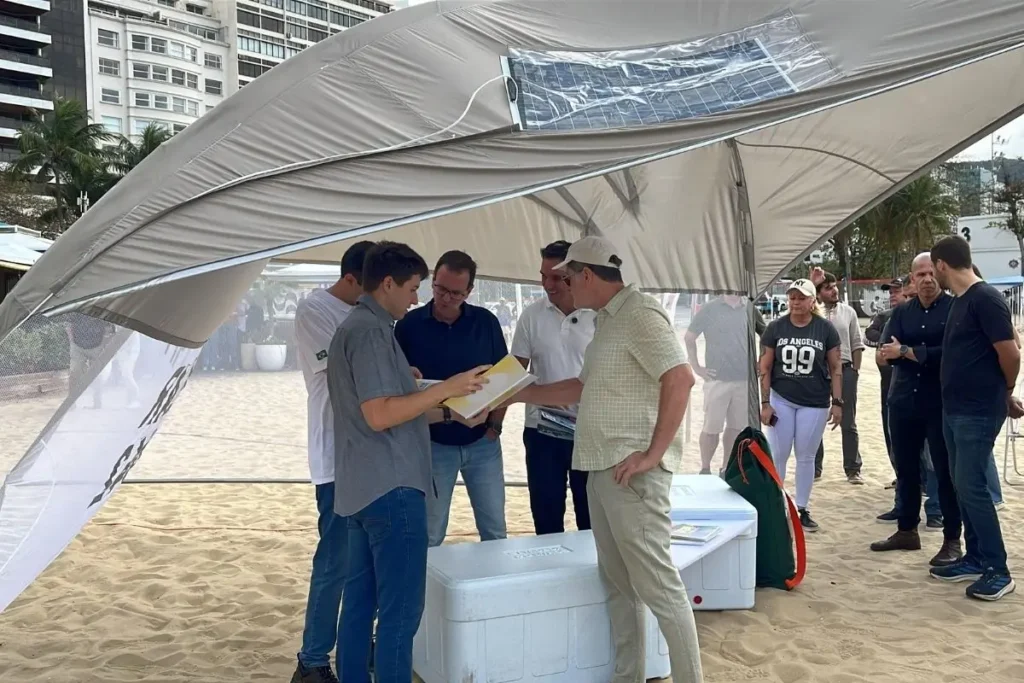 Prefeitura do Rio lança barracas de praia sustentáveis