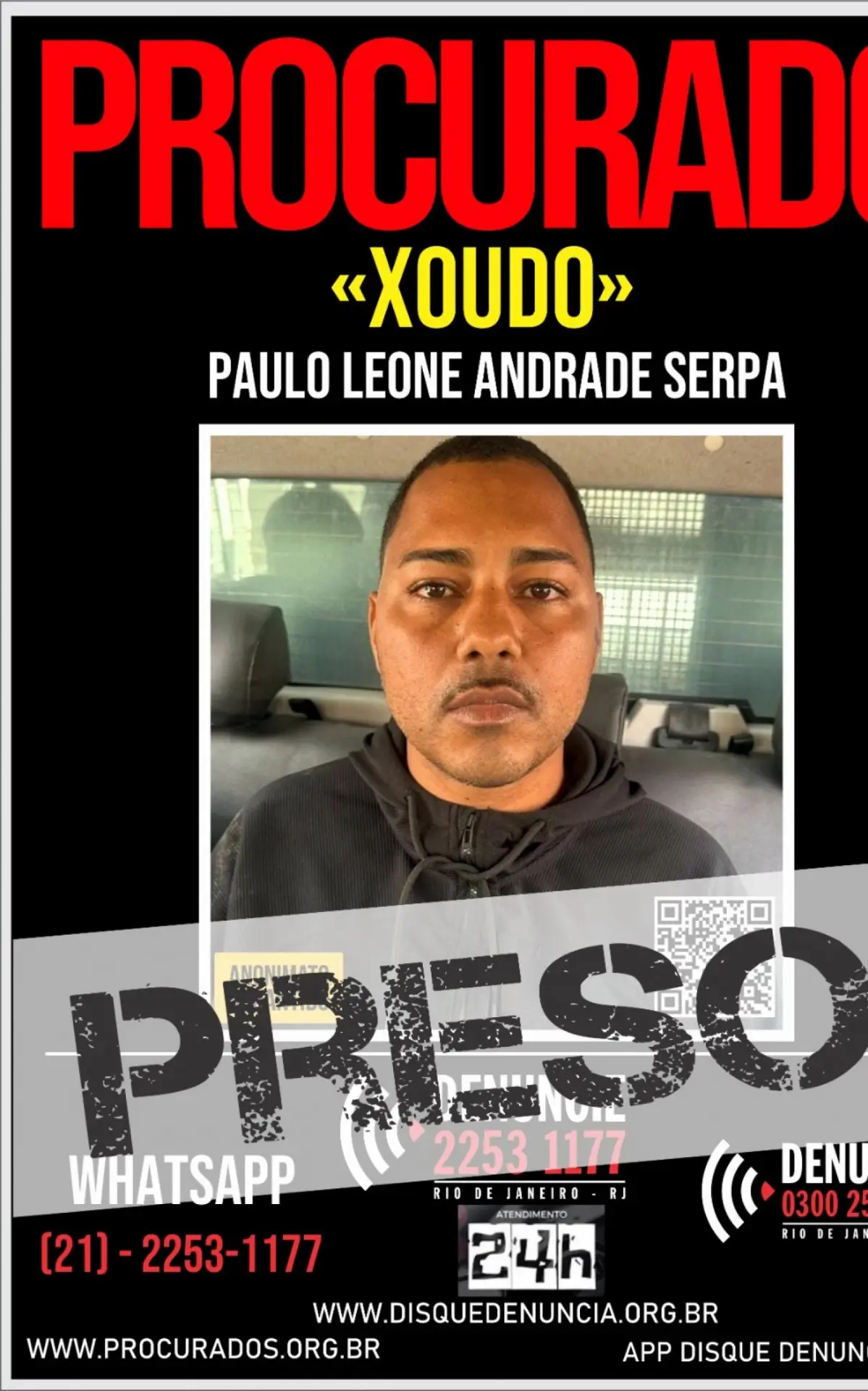 Xoudo, chefe do tráfico da Pedreira