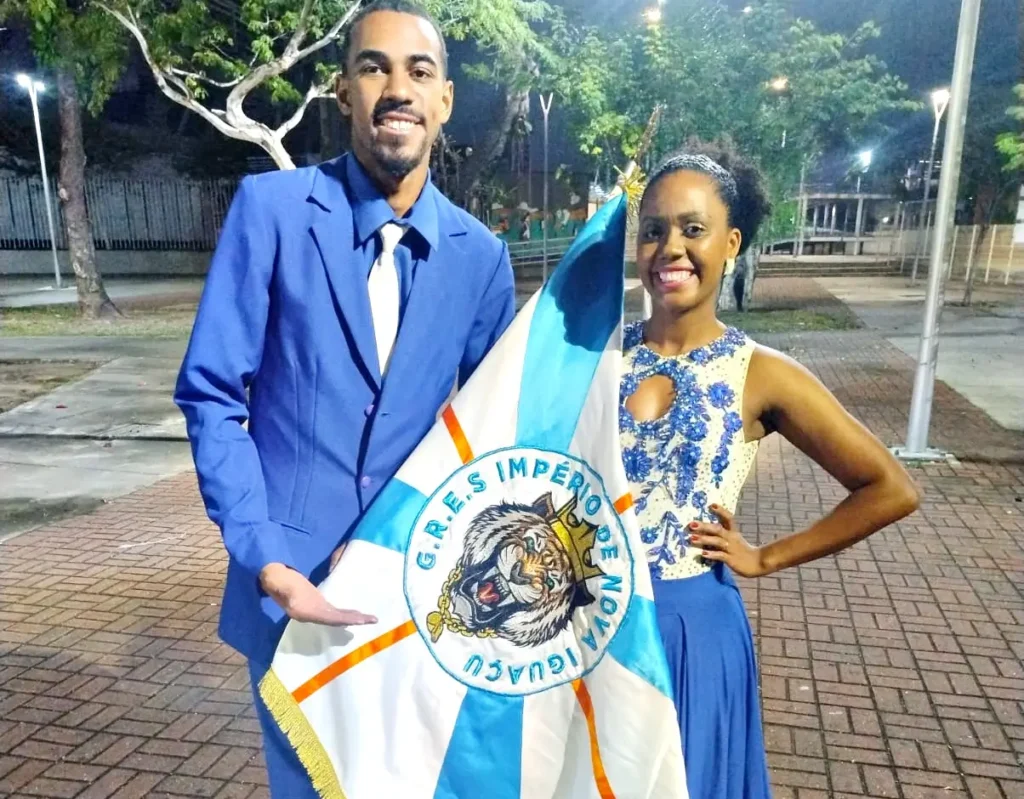 Yago Silva e Bárbara Falcão