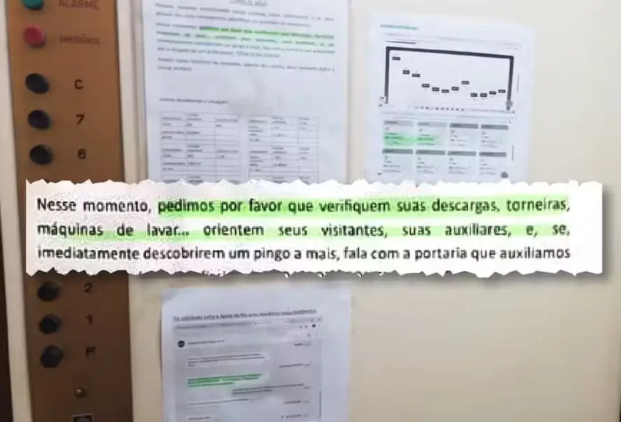 Elevador de prédio residencial: após conta vir alta