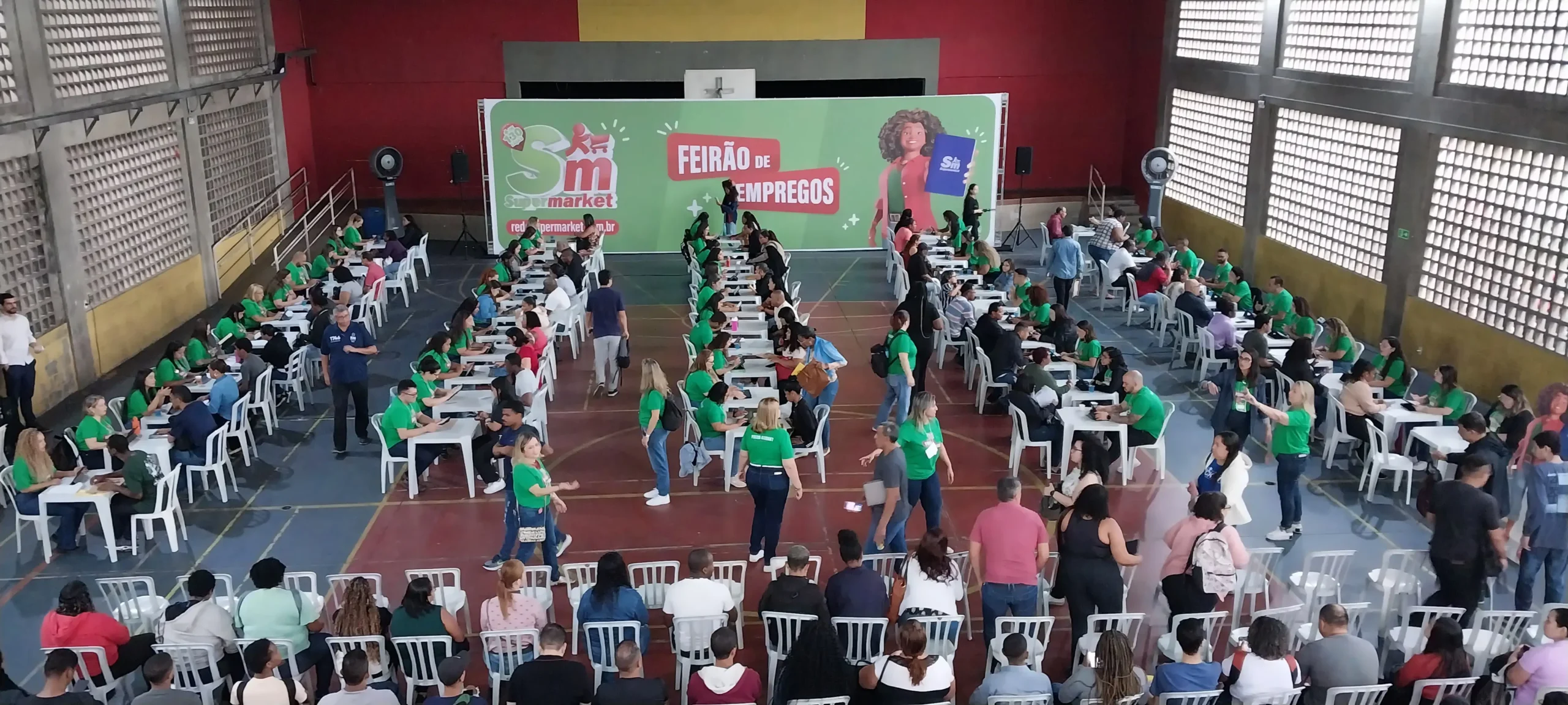 Feirão de Empregos Supermarket