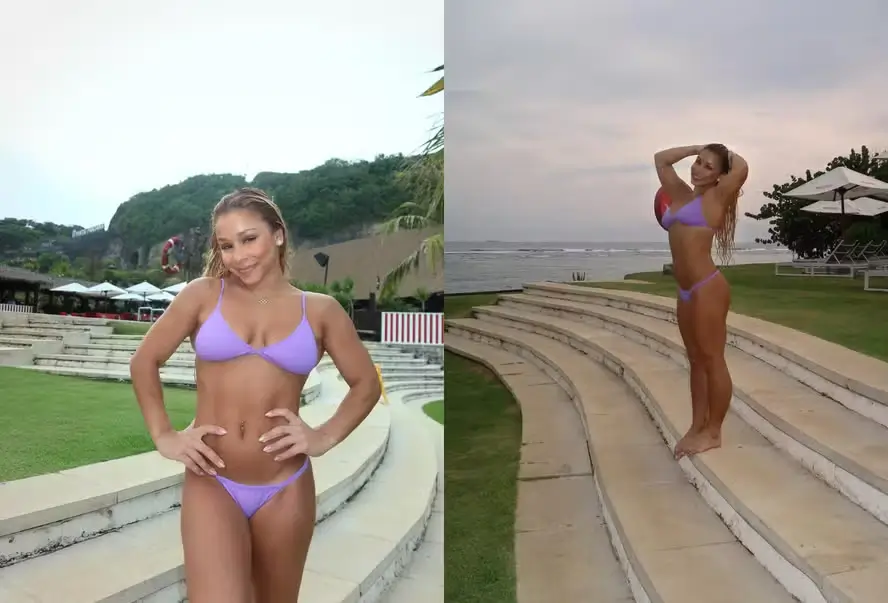 Flavia Saraiva em Bali