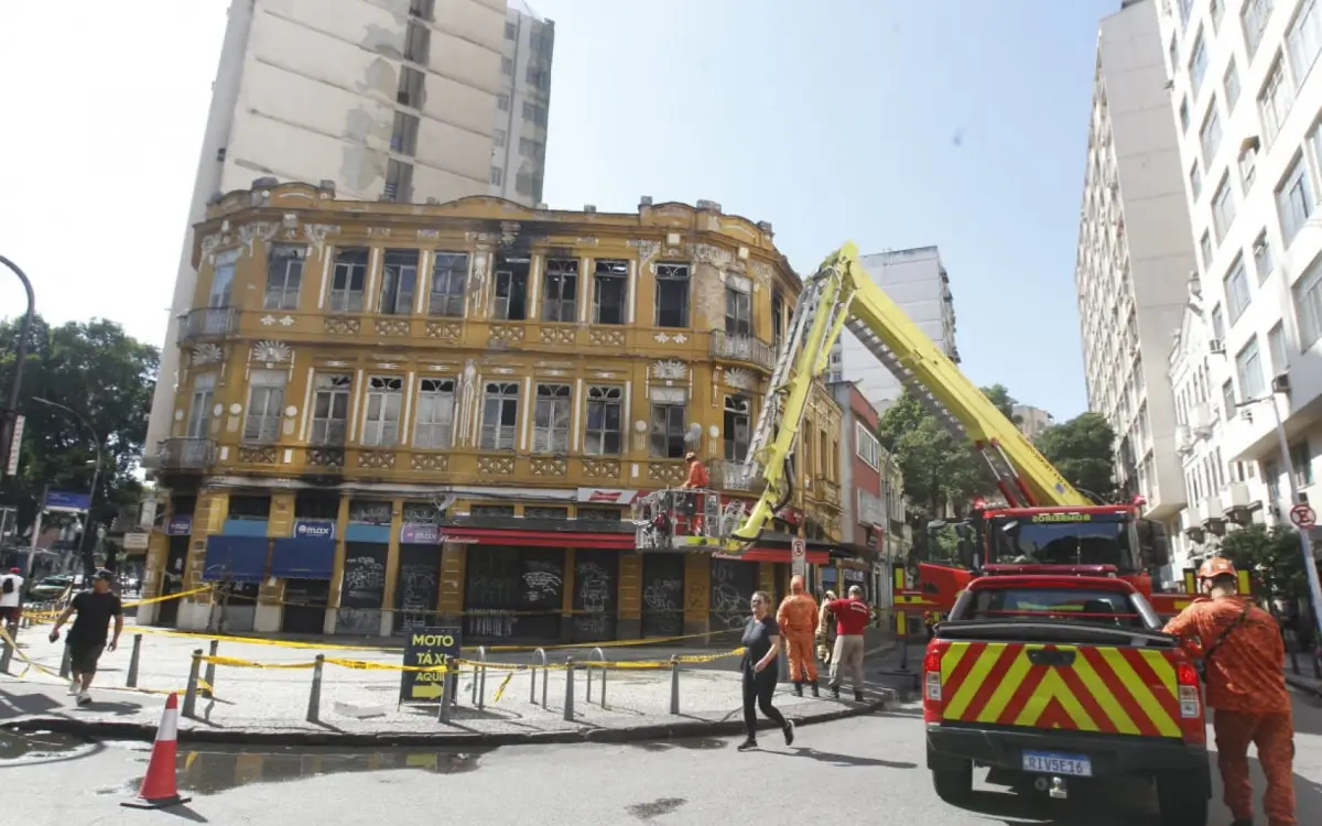 Incêndio na Lapa