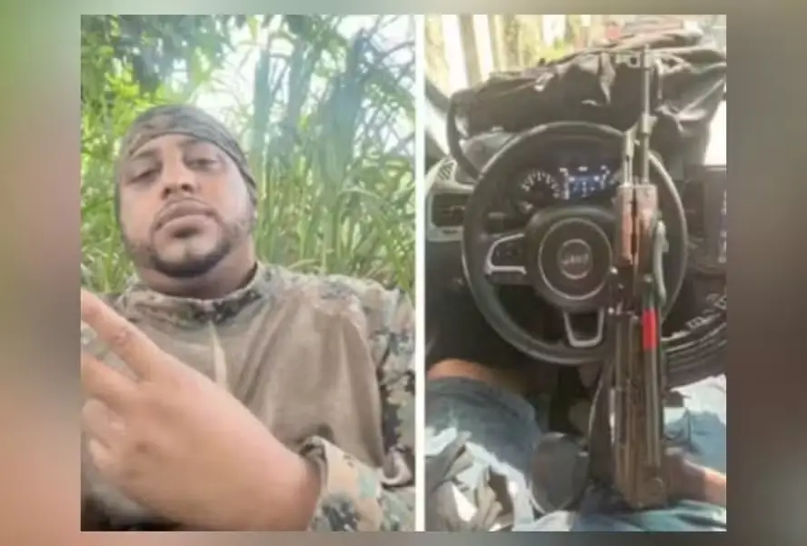O traficante Juan Breno Malta Ramos Rodrigues, o BMW
