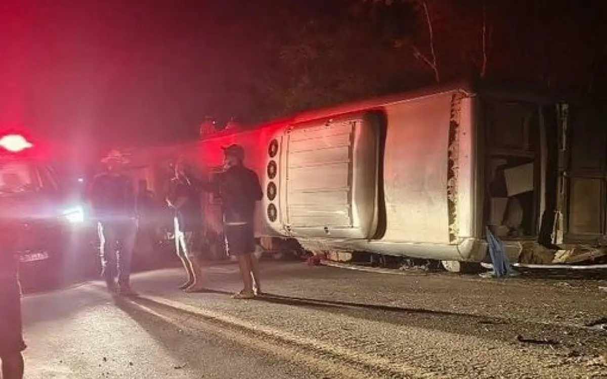 Acidente de ônibus em Pernambuco