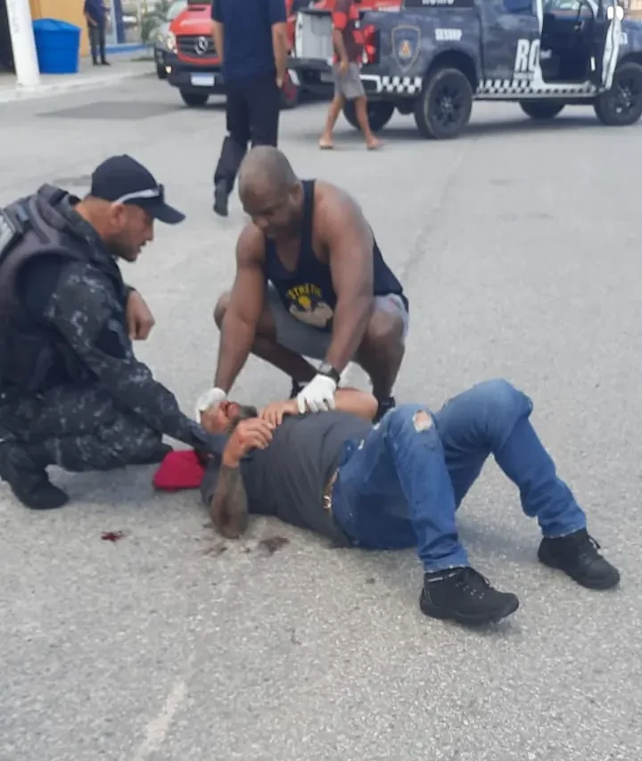acidente entre motociclistas em São Pedro da Aldeia