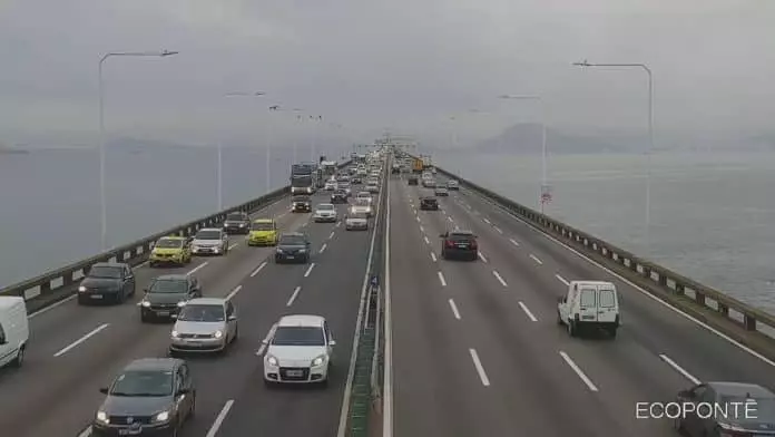 acidente na Ponte Rio-Niterói
