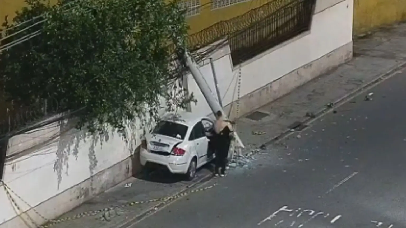 acidente no Maracanã
