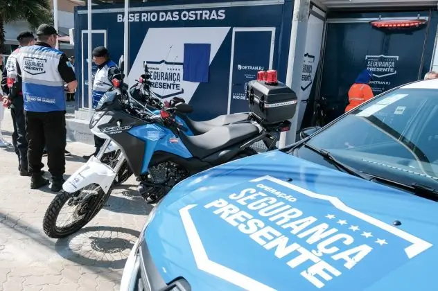 base do programa ''Segurança Presente'' em Rio das Ostras