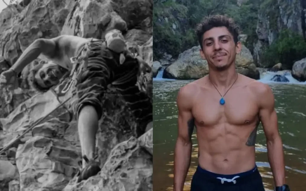 biólogo e escalador Janderson Assandre
