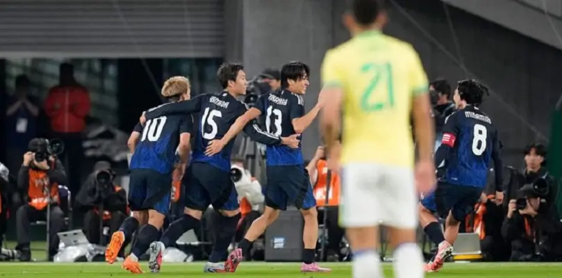 Brasil perde para o Japão