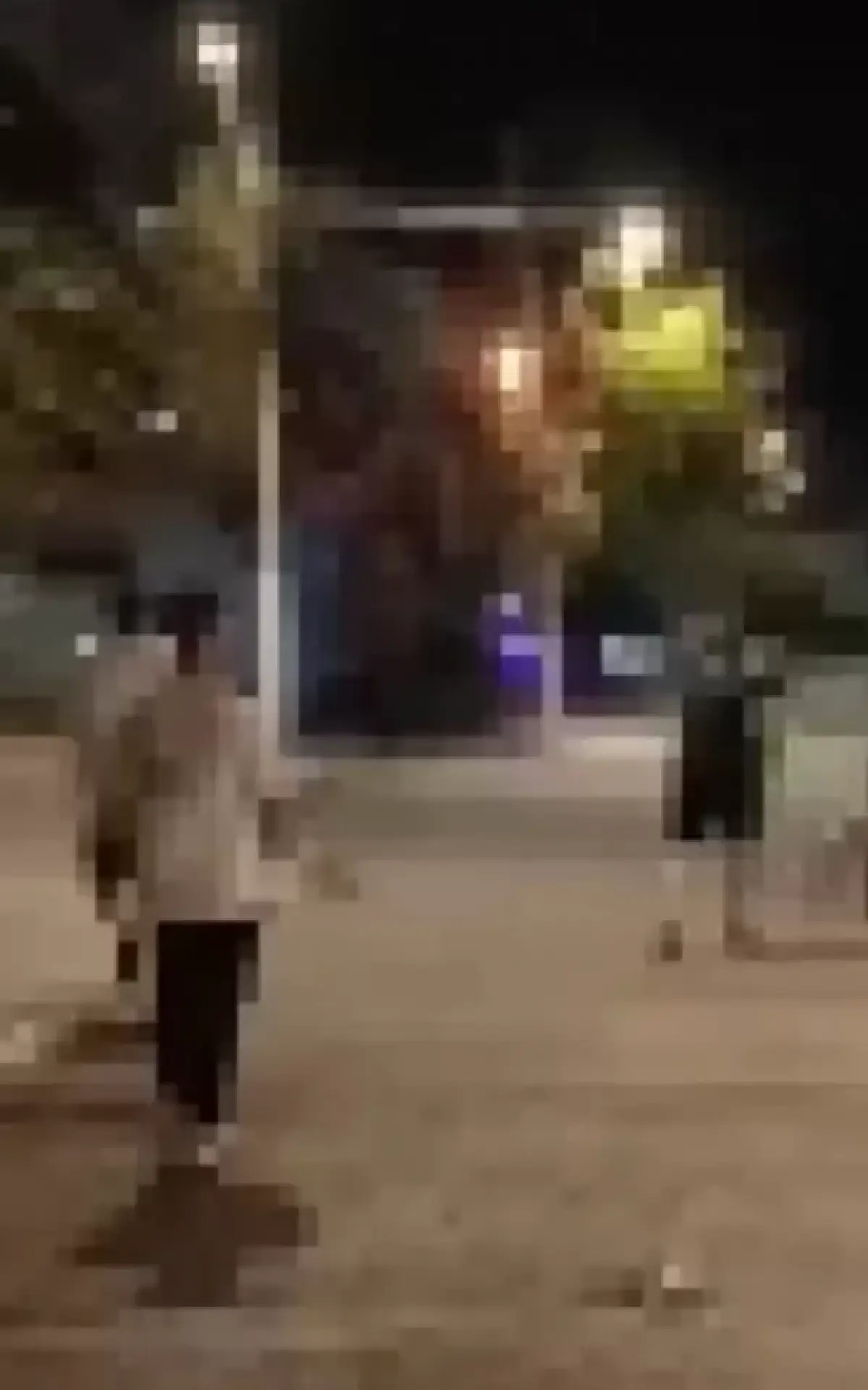 confusão no Centro de Búzios