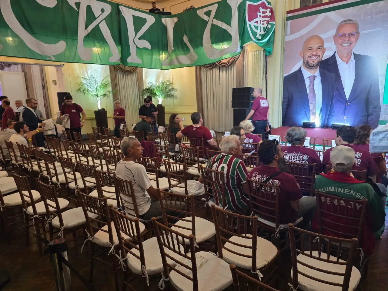 Candidato da situação no Fluminense lança nome à sucessão