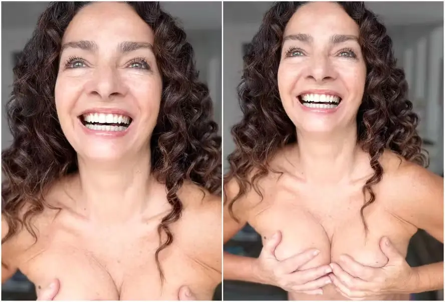 Claudia Ohana de topless