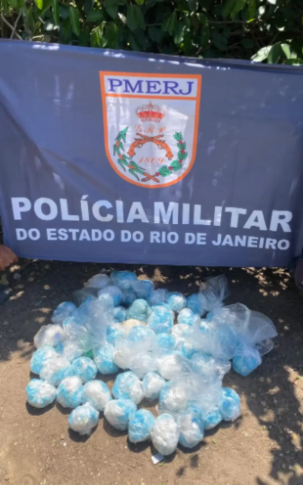 Cocaína apreendida em Cabo Frio