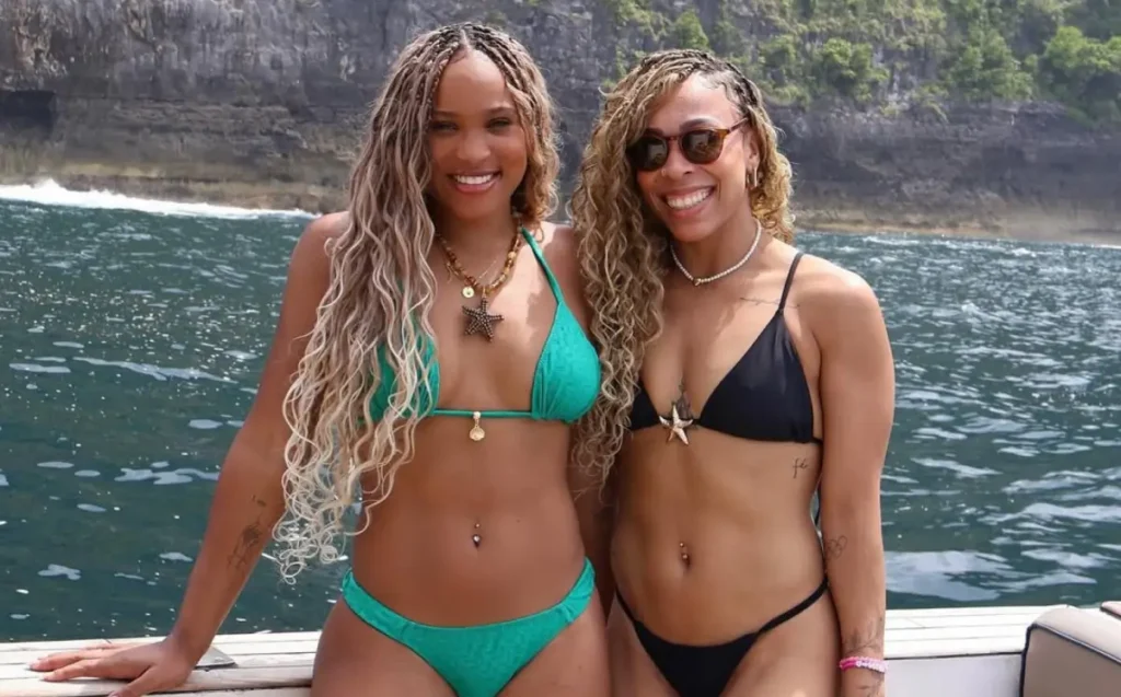 Rebeca Andrade e Lorrane Oliveira