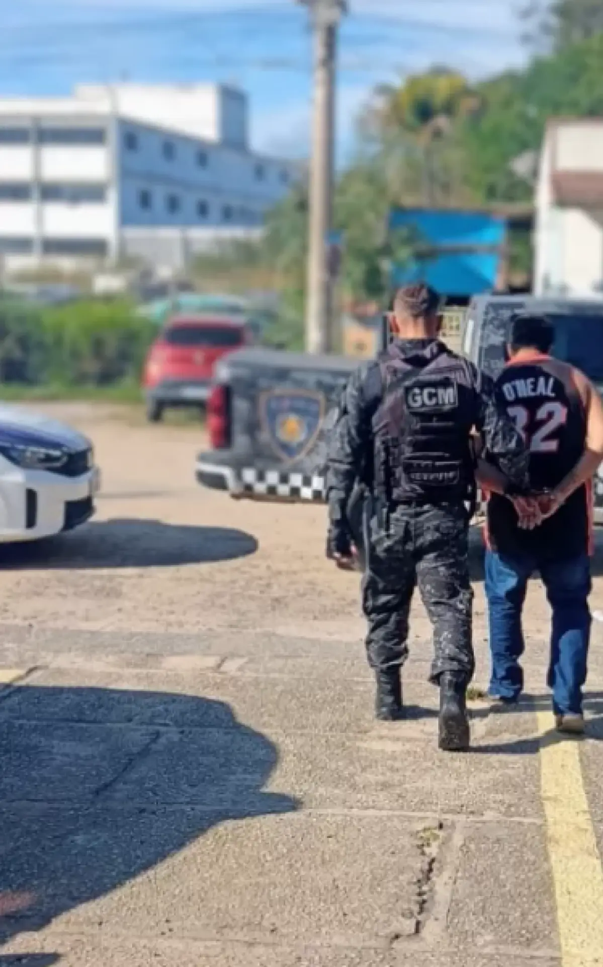 Preso por violência doméstica