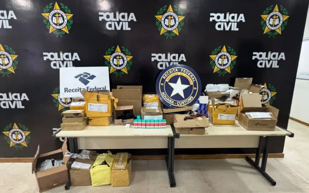 drogas é apreendida nos Correios