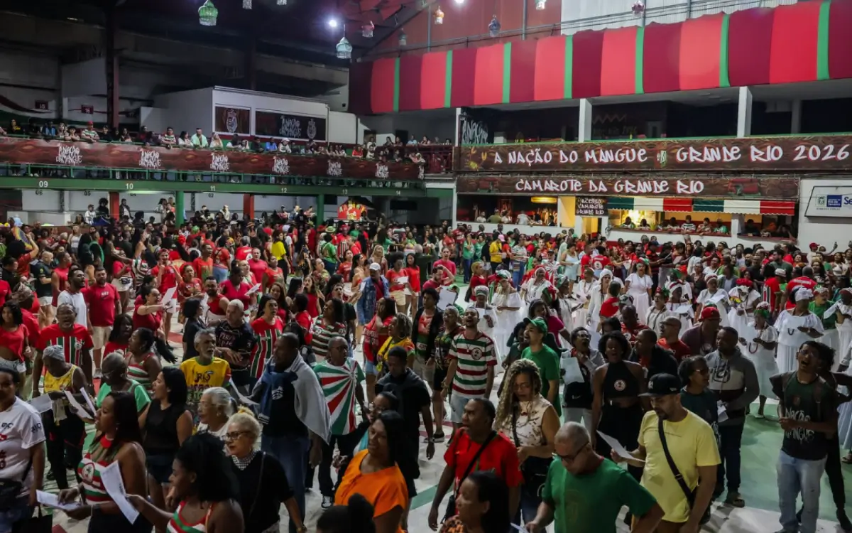 ensaio da Grande Rio