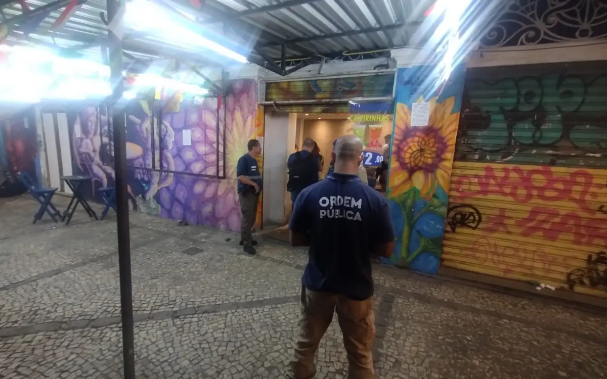 estabelecimentos interditados na Lapa