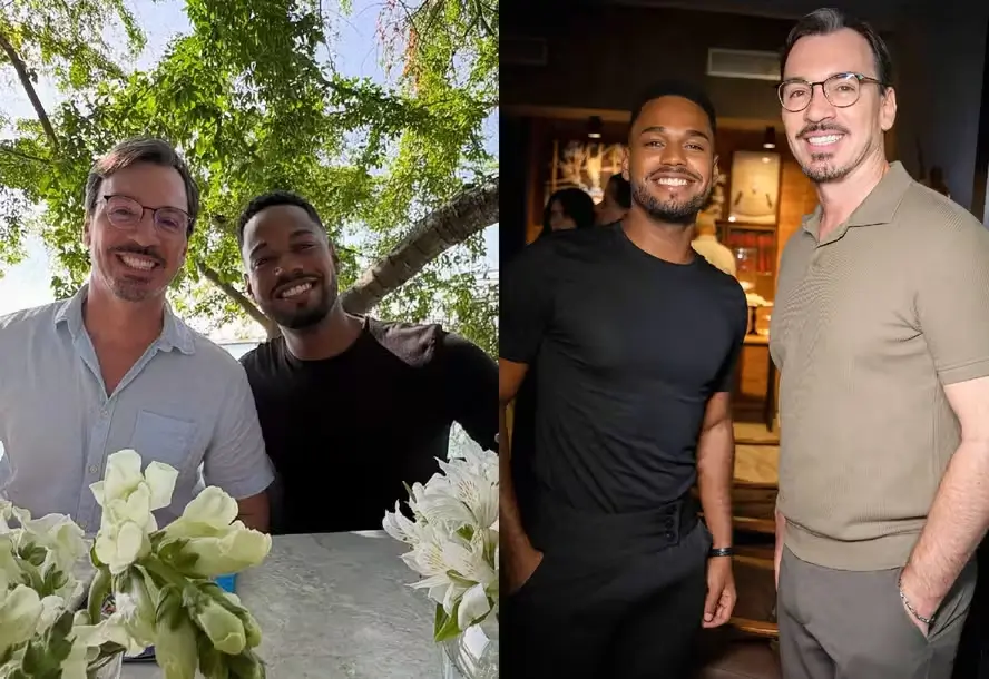 Emerson Ferretti posta foto com o namorado, Jordan Dafner