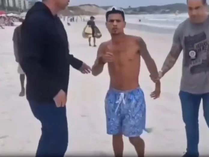 Suspeito de chefiar tráfico em Duque de Caxias é preso enquanto curtia praia com a família em Cabo Frio