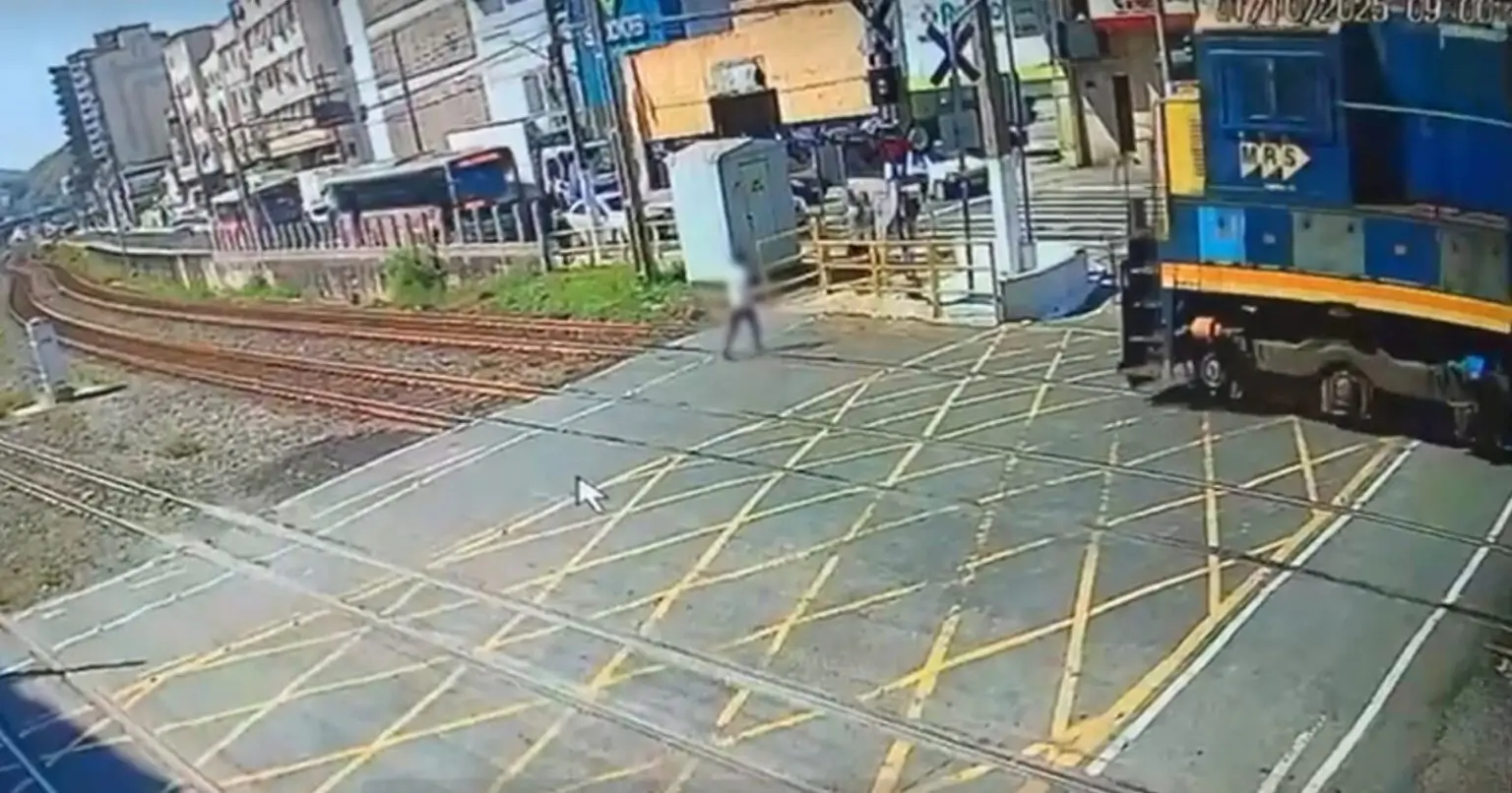 homem morre atropelado por trem em Barra Mansa