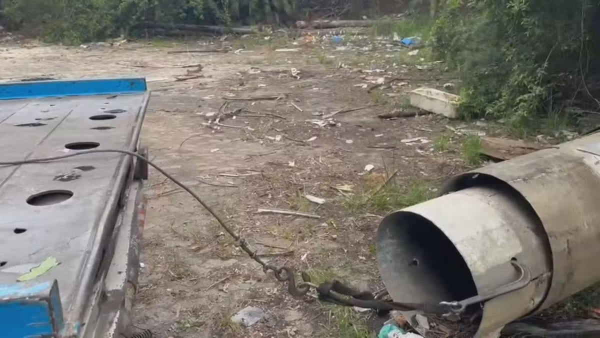 roubo de torre de telefonia em Irajá