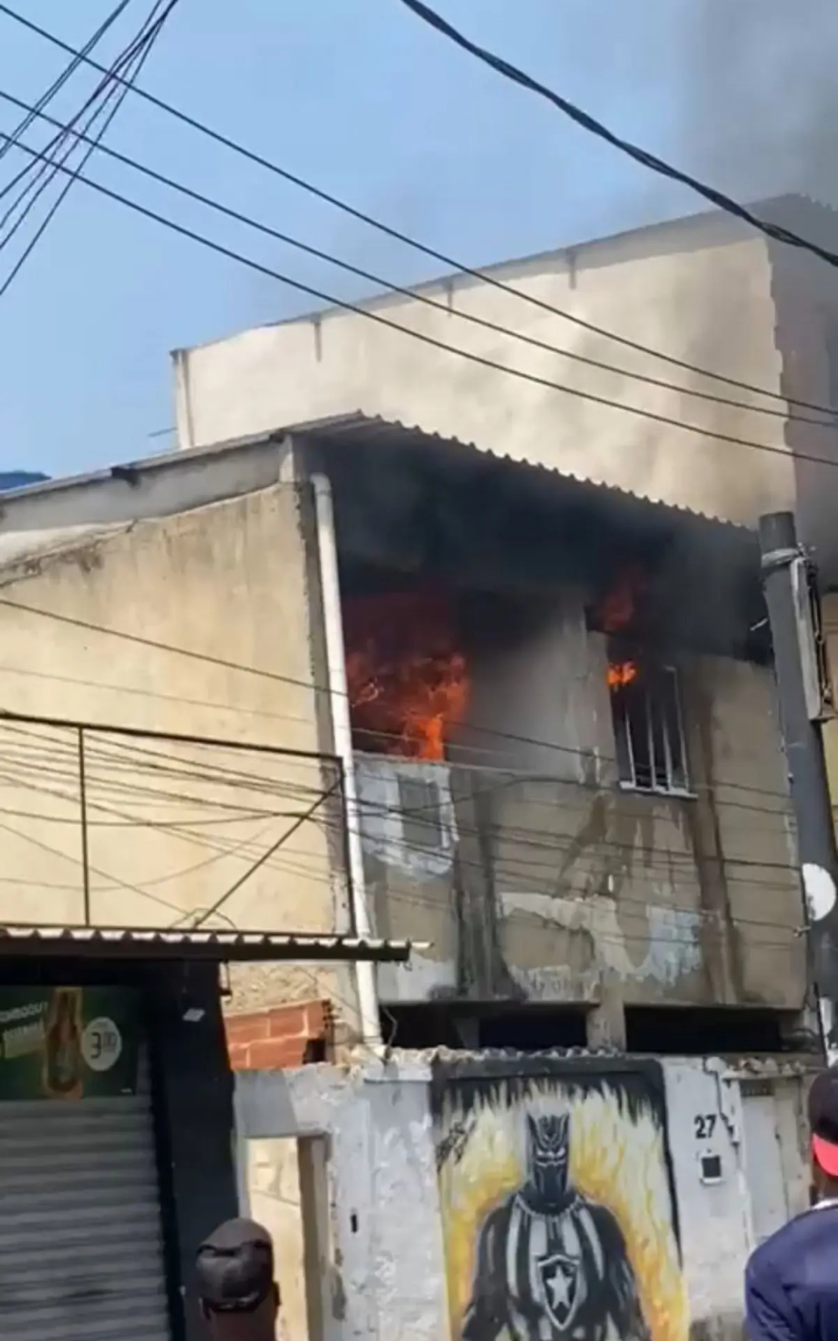 Incêndio na Cidade de Deus
