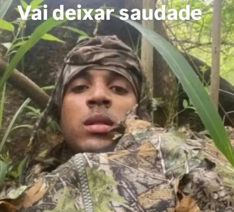 Líder do tráfico de Arraial do Cabo, conhecido como “VT”