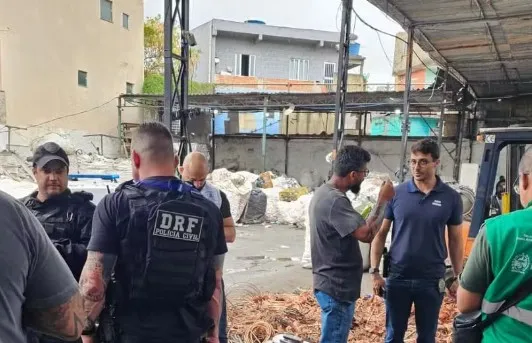 Operação na Baixada contra receptação