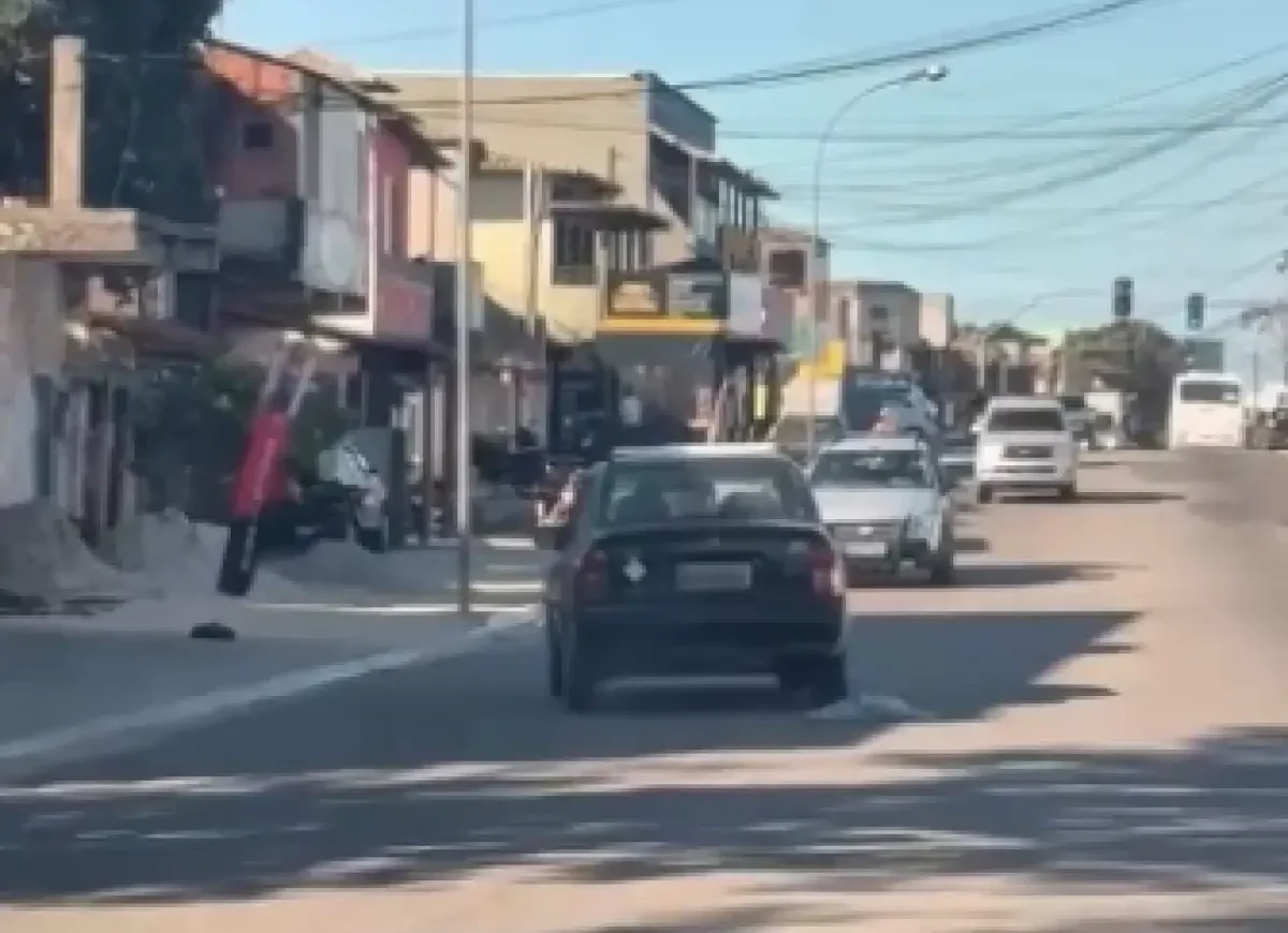 Motorista na contramão em Cabo Frio