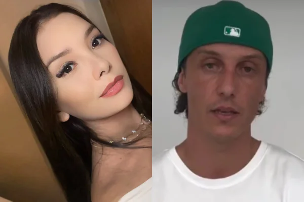 Francisca Karollainy Barbosa e David Luiz
