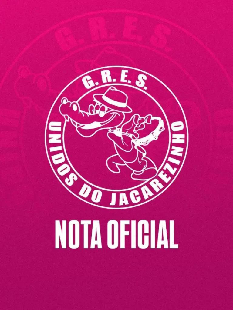 Nota Oficial da Unidos do Jacarezinho sobre o Incêndio Barracão de Alegorias