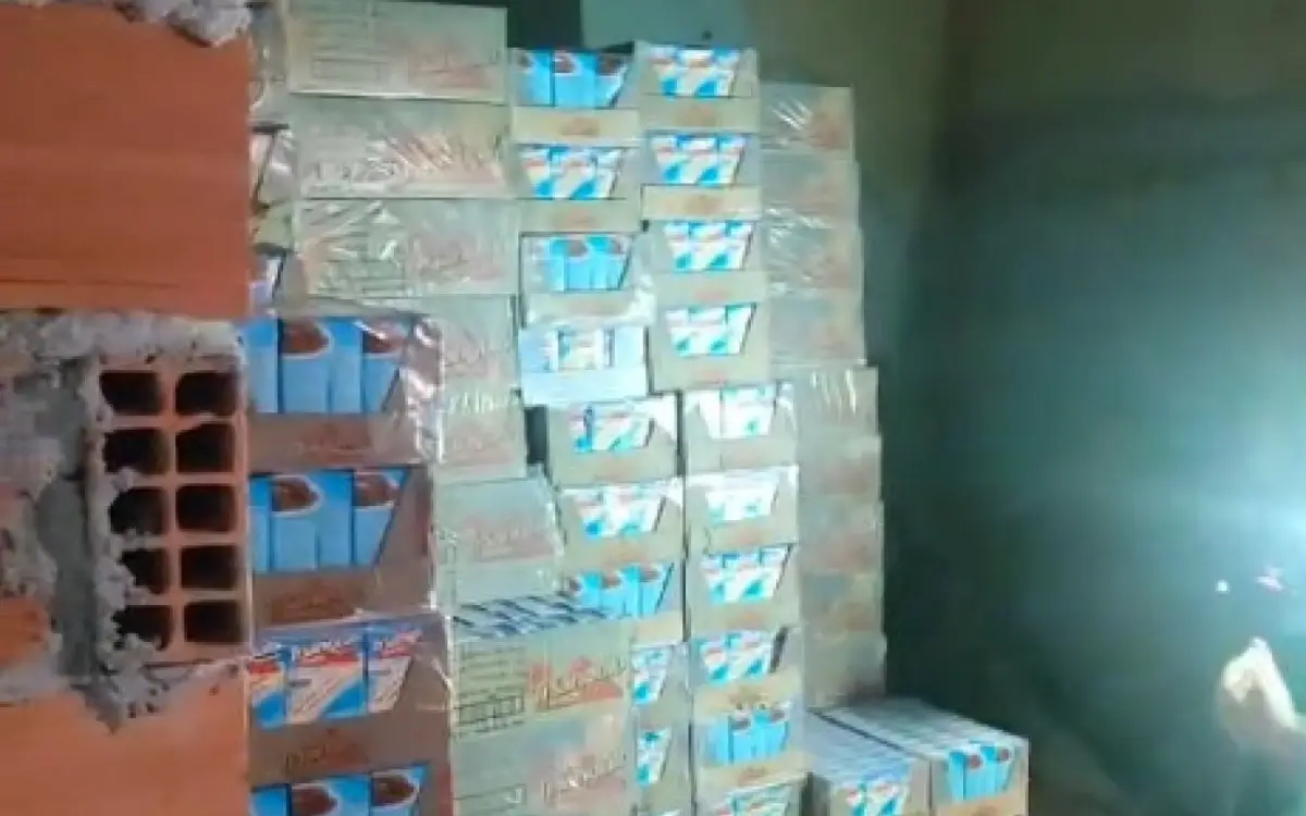 Agentes encontraram carga de leite condensado roubada na última segunda-feira