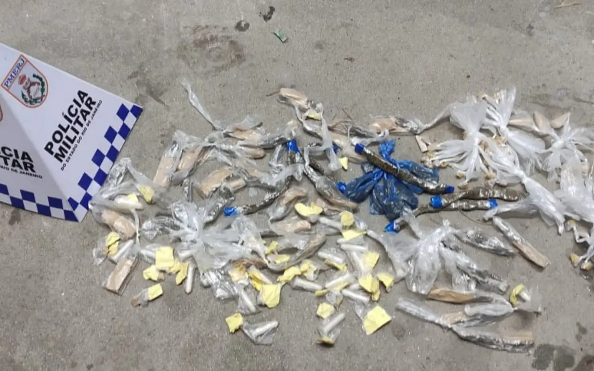 crack, maconha e cocaína em operação no Alto dos Cajueiros