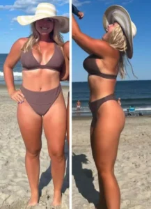 Karoline Leavitt chama atenção com fotos de biquíni